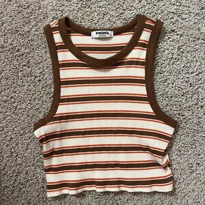 RSQ Striped Tank